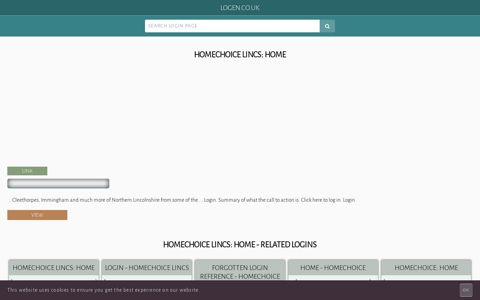 Homechoice Lincs: Home - United Kingdom Login Information and ...