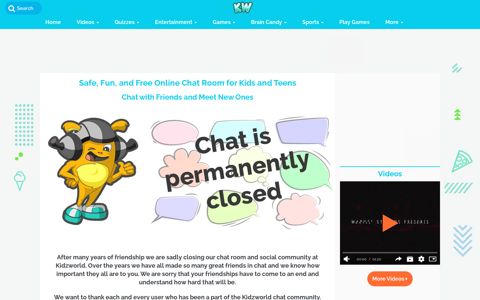 Free Online Chat Room for Kids & Teens | Teen ... - Kidzworld