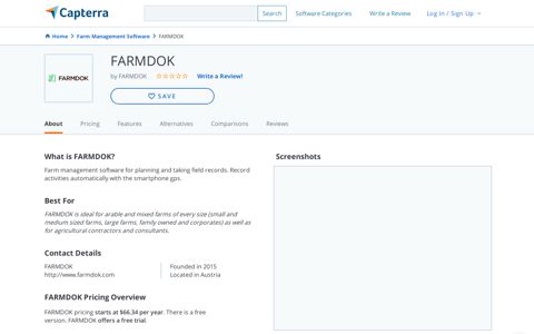 FARMDOK Reviews and Pricing - 2020 - Capterra