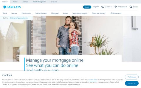 Manage my mortgage | Mortgage account login | Barclays