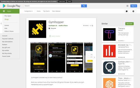 Gymhopper - Apps on Google Play