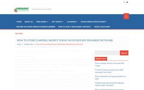 How to Start Earning Money Today With Instant Rewards ...