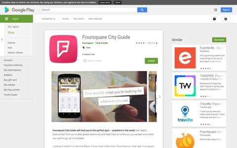 Foursquare City Guide - Apps on Google Play