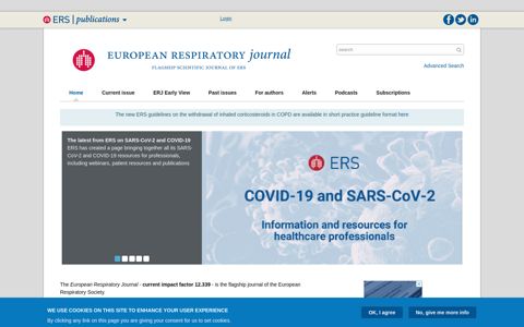 European Respiratory Journal - European Respiratory Society