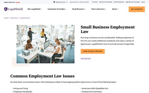 Small Business Employment Law | LegalShield USA