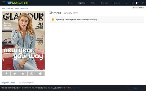 Glamour Magazine - Get your Digital Subscription