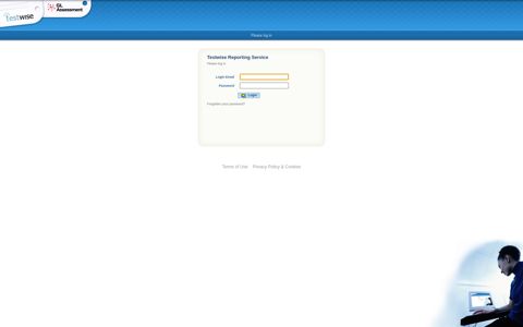 Testwise Reporting Service Login