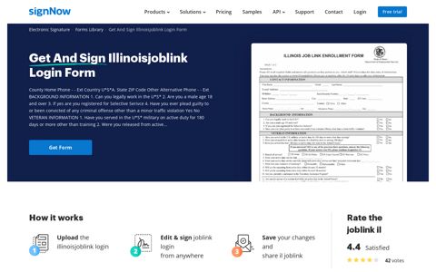 Illinoisjoblink Login - Fill Out and Sign Printable PDF Template ...