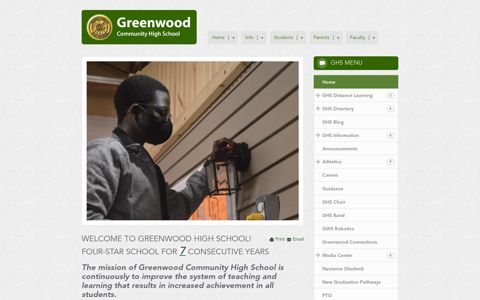 Welcome to Greenwood High School!