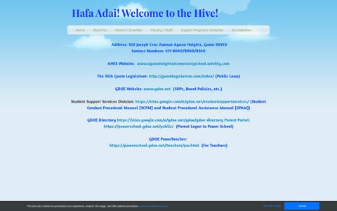 Links - Hafa Adai! Welcome to the Hive!