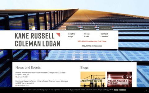 Kane Russell Coleman Logan PC || Attorneys in Dallas, Houston