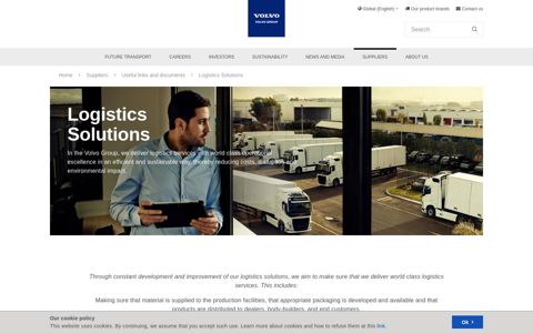 Logistics Solutions | Volvo Group