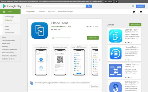 Phone Clone – Apps bei Google Play