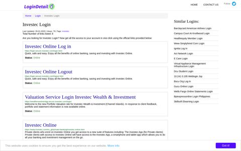 Investec Login Investec Online Log in - https://login.secure ...