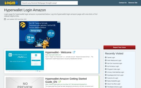 Hyperwallet Login Amazon - Loginii.com