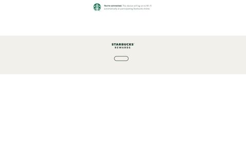 Wi-Fi | Starbucks