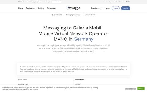 Galeria Mobil | Mobile Virtual Network Operator MVNO in Germany