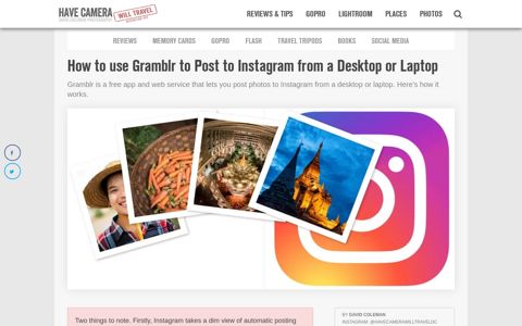 How to use Gramblr to Post Photos to Instagram from a ...