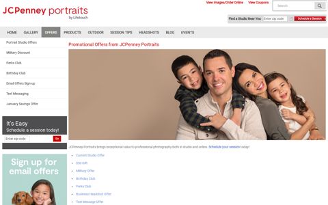 Promotional Offers | JCPenney Portraits