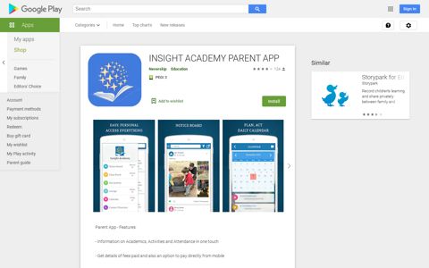INSIGHT ACADEMY PARENT APP – Apps on Google Play