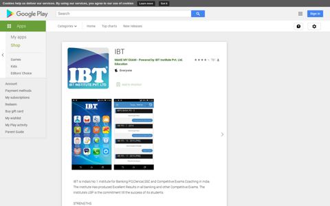 IBT - Apps on Google Play
