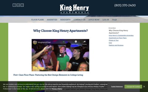 Why Choose King Henry Apartments?
