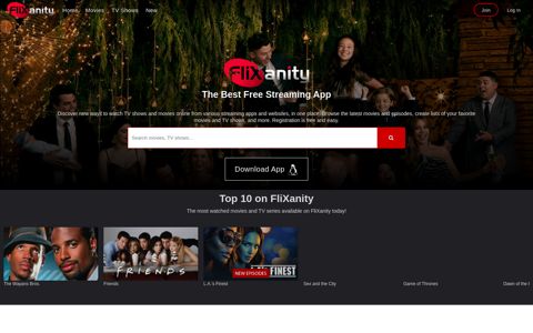 FliXanity - Watch Movies & TV Shows Online