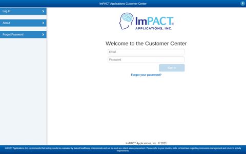 ImPACT - Concussion Testing - impacttestonline.com