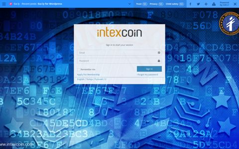 Intexcoin Portal login - Sur.ly