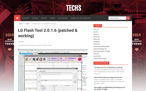 LG Flash Tool 2.0.1.6 (patched & working) | Techs