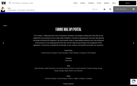 Fannie Mae API Portal - WNW
