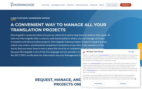 Translation Project Management | Morningside Gateway