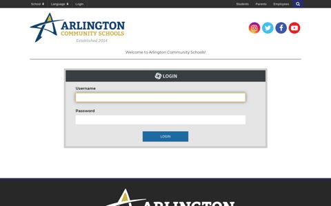 Login - Arlington Community Schools