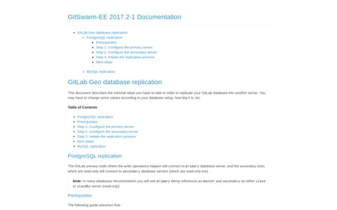 GitLab Geo database replication - GitSwarm-EE 2017.2-1 ...
