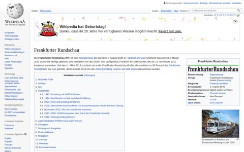 Frankfurter Rundschau – Wikipedia