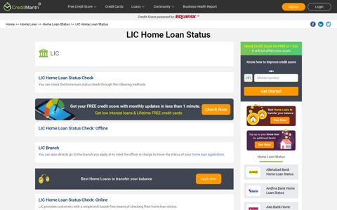 LIC Home Loan Status - How to Check Home Loan ...