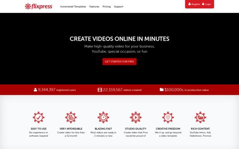 Flixpress: Online Video Maker | Video Creation Software