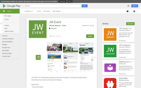 JW Event - Apps on Google Play