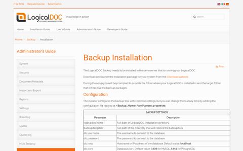 Installation - LogicalDOC Documentation