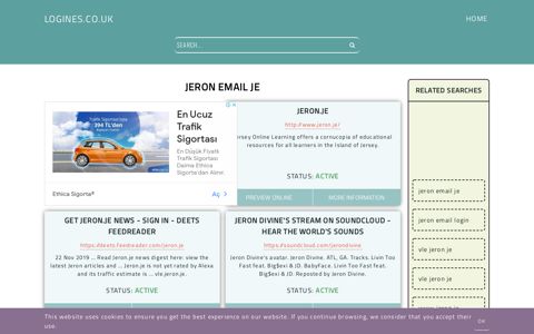 jeron email je - General Information about Login - Logines.co.uk