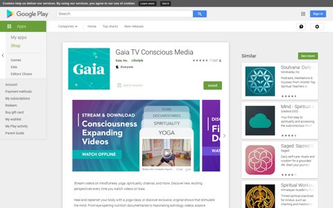 Gaia TV Conscious Media - Apps on Google Play