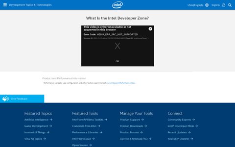 What Is the Intel Developer Zone?