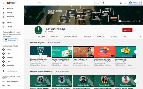 Imarticus Learning - YouTube