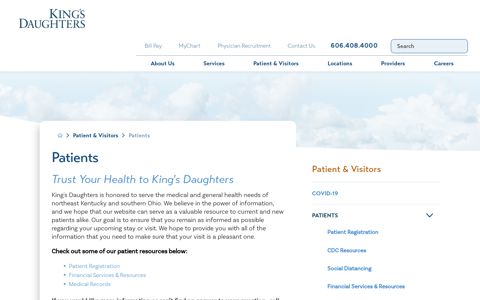 Patient Resources | King's Daughters Health System
