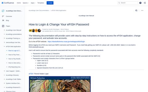 How to Login & Change Your eFISH Password - eLandings Wiki