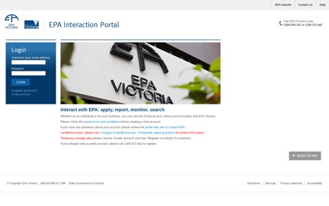 EPA Interaction Portal