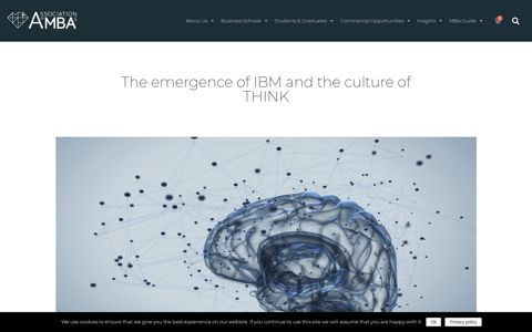The emergence of IBM and the culture of THINK – Association ...