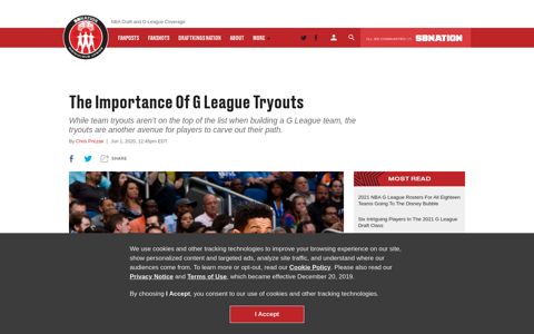 The Importance Of G League Tryouts - Ridiculous Upside