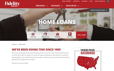 Home Loans | Fidelity Bank