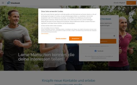 friendseek | DIE Online-Partnersuche und Freizeit-Community